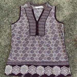 St. Johns Bay women’s printed sleeveless top